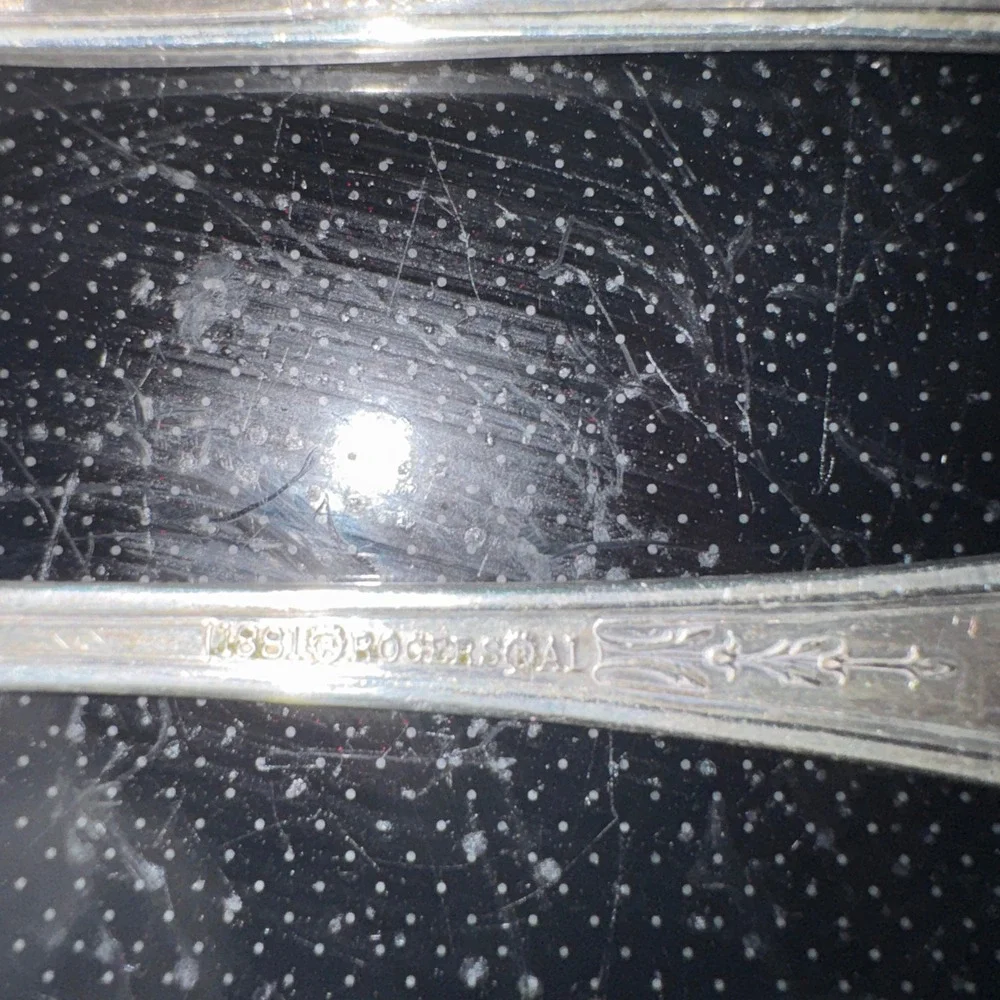 1881 Rogers silver plate forks